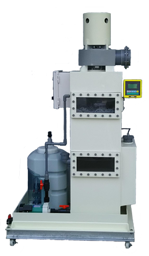 小型排ガス洗浄装置(pH自動調整型）